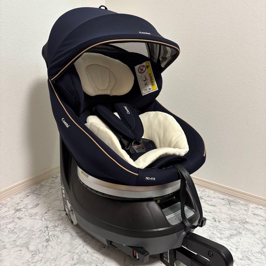美品✨清潔✨ コンビ クルムーヴ スマート エッグショック ネイビー チャイルド