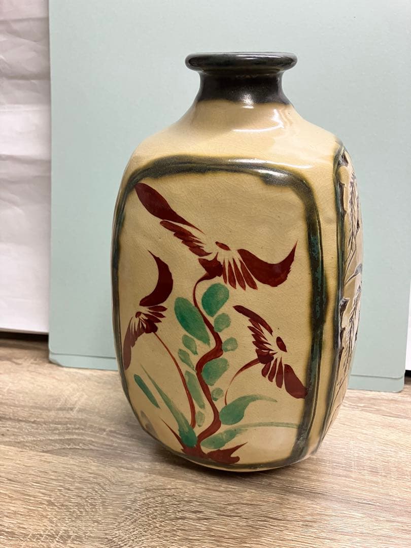 琉球 沖縄 壺屋焼 【故】新垣勲作 角壺 希少 やちむん ヤチムン - メルカリ