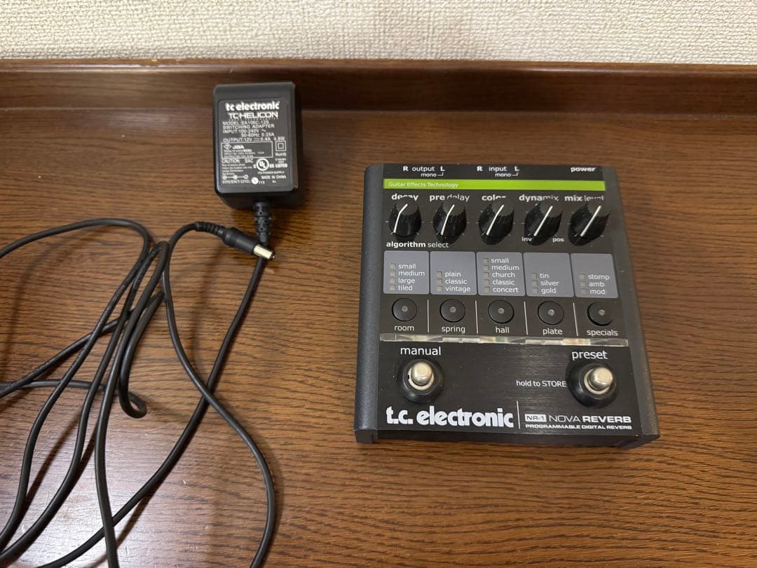 エフェクター　t.c. electronic Nova Reverb TC Electronic Nova Reverb | Reverb