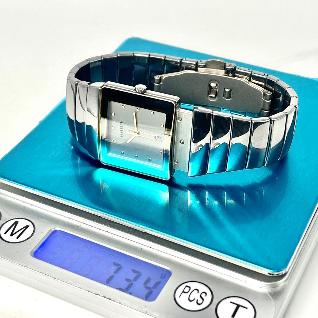 【美品/稼働品】ラドー ダイアスター デイト 腕時計 152.0332.3