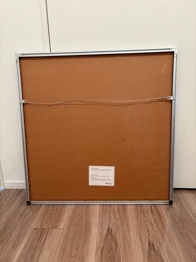 Allposters モノクロ 写真 額付き 73cm×73cm インテリア