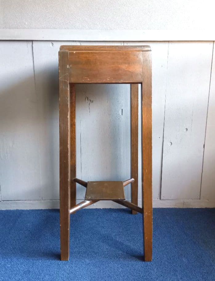 木製飾り台 高飾 レトロ ヴィンテージ 高さ約68cm