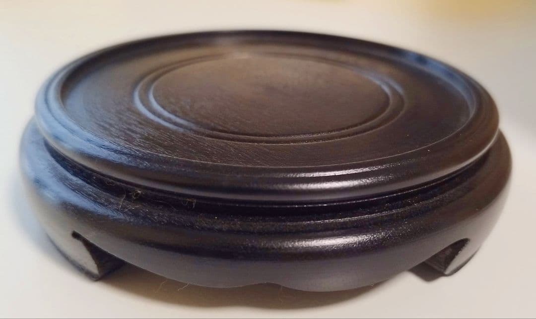 希少】七宝焼 翡翠 花瓶 鶴 共箱 台座付き 美品