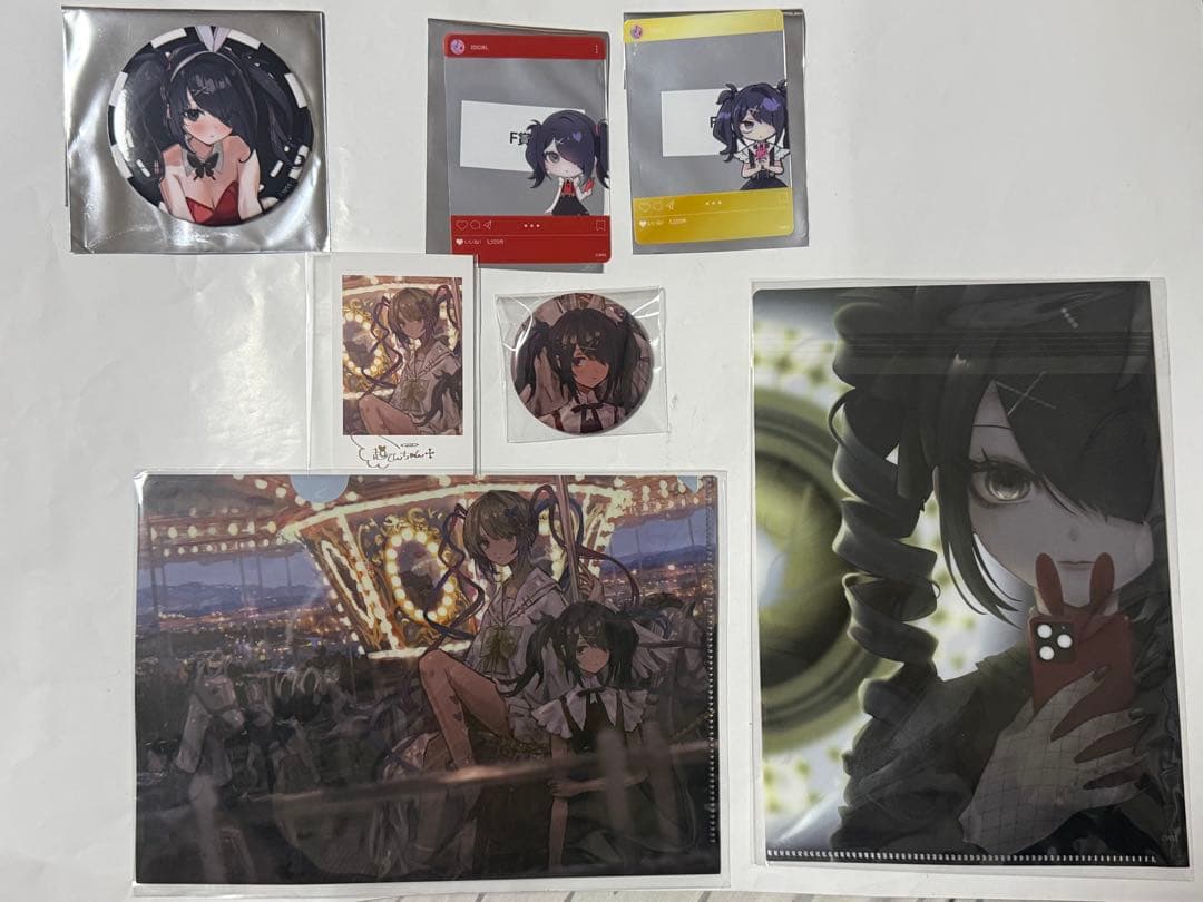 ニディガ展4 東京会場特典 平日限定くじ バニバニニディガくじ 7点