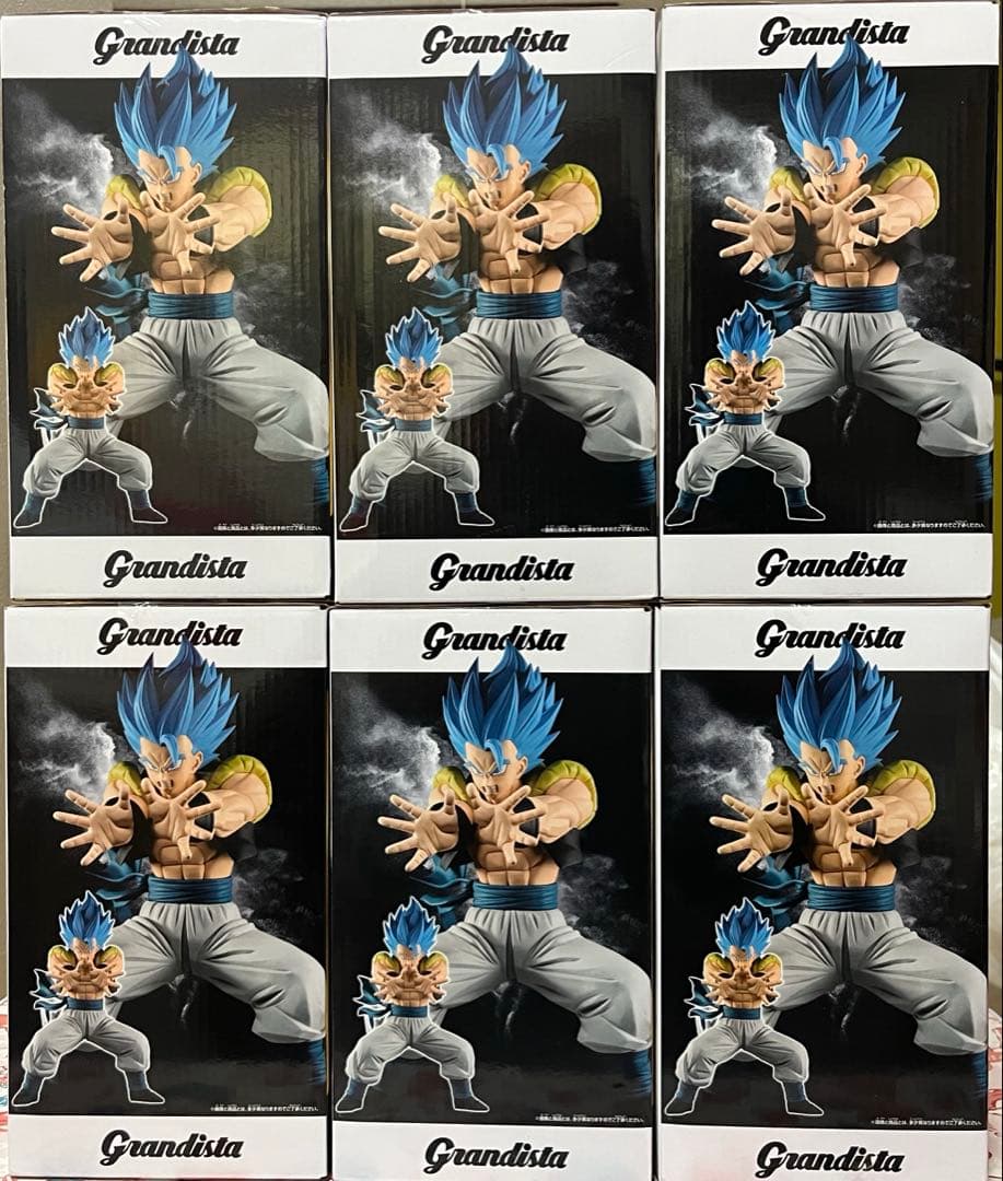 ドラゴンボール超　Grandista ゴジータⅡ フィギュア6体セット