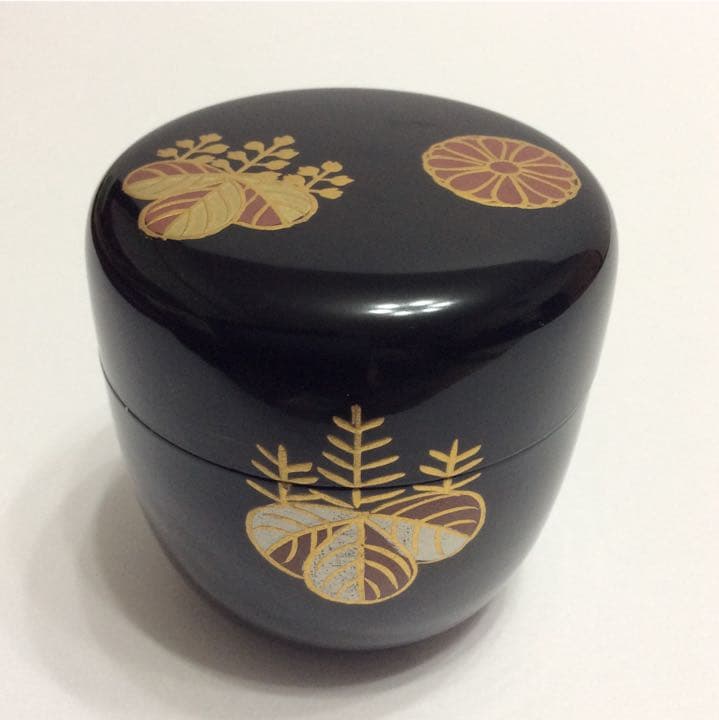 楽天市場】棗 宗廣の通販 茶道具 山中塗 道場宗廣作 朱刷毛目 梅月蒔絵