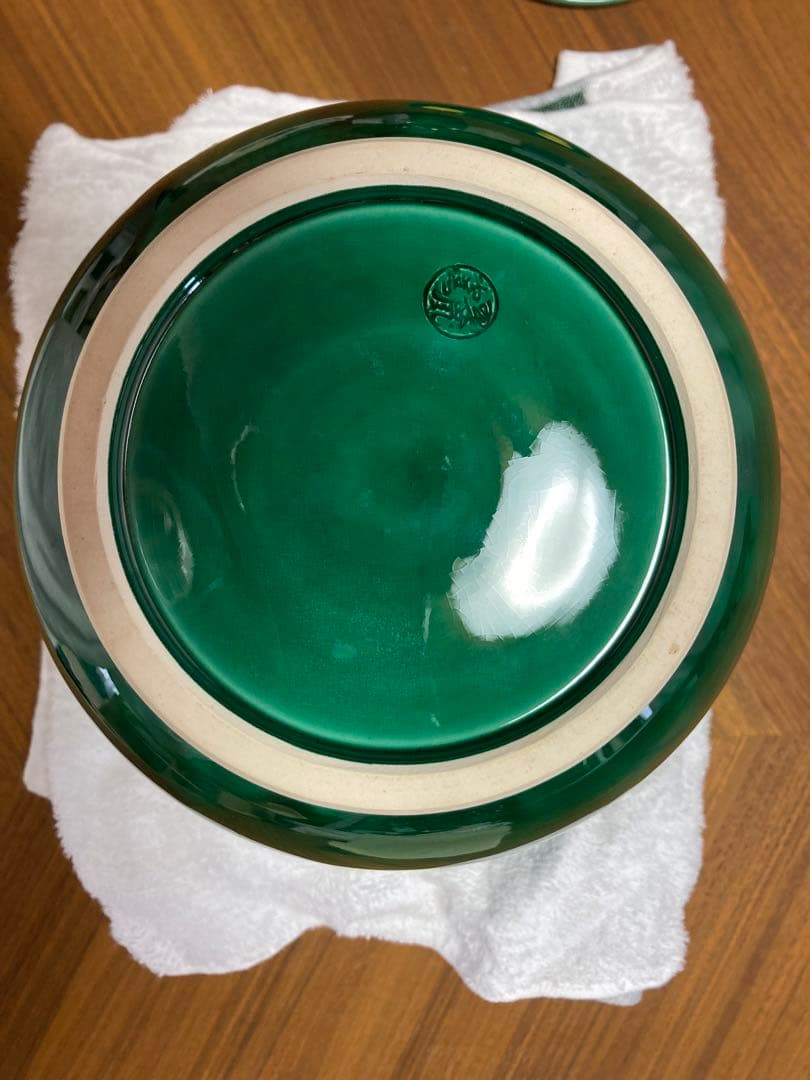 交趾　渦　皆具　中村翠嵐　交趾焼