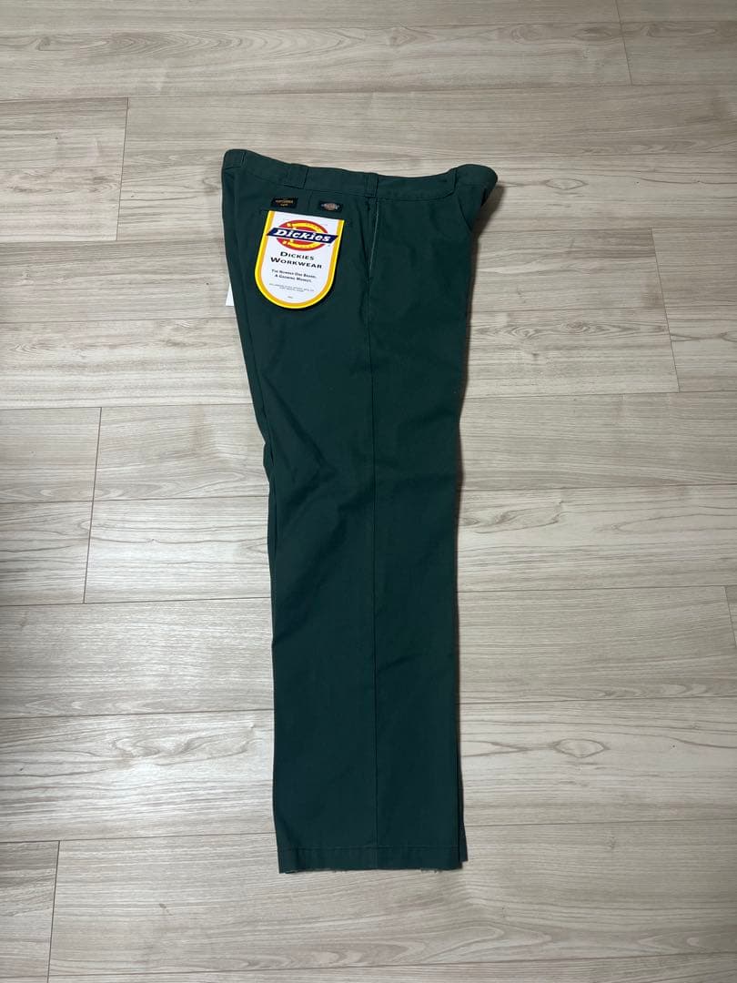 Dickies × 九月八日 ユーズド加工グリーン 38×32 ディッキーズ
