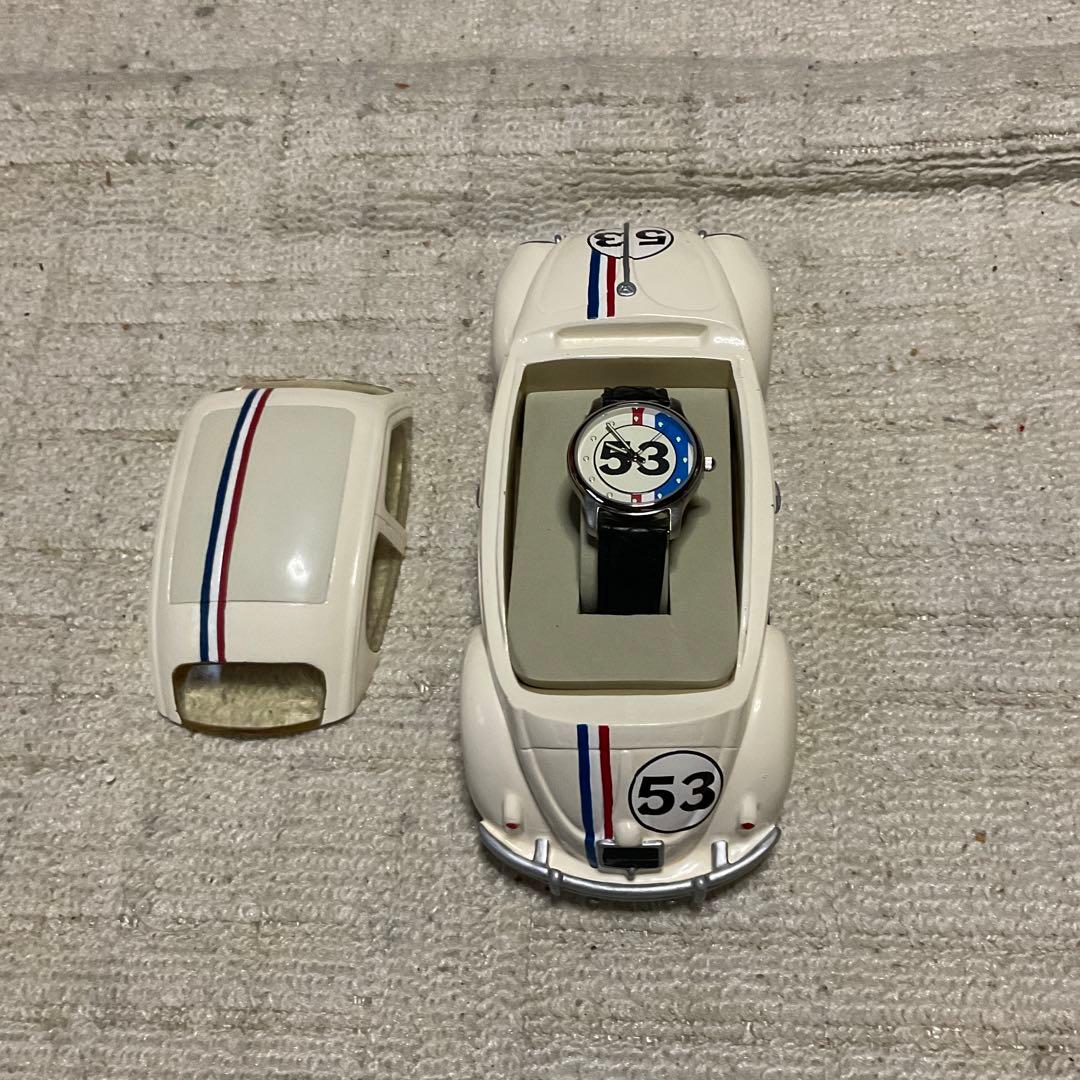 ウォルトディズニー　ハービー置物（53時計付属）超稀少品！シリアルナンバー有り。