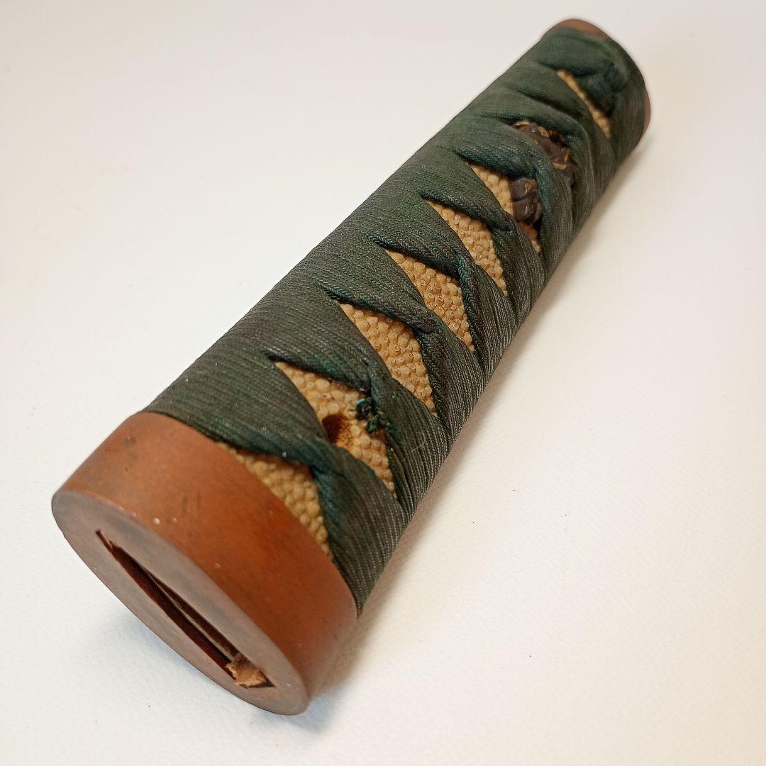 蔵から出てきた十字鍔と柄　【隠れキリシタン　刀装具】