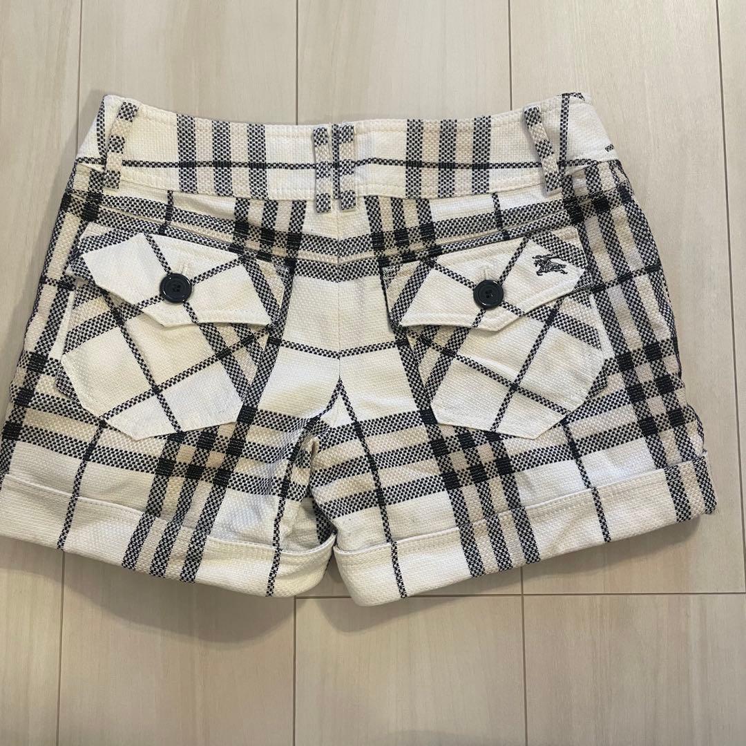 バーバリーブルーレーベル キュロットスカート ショートパンツ サイズS