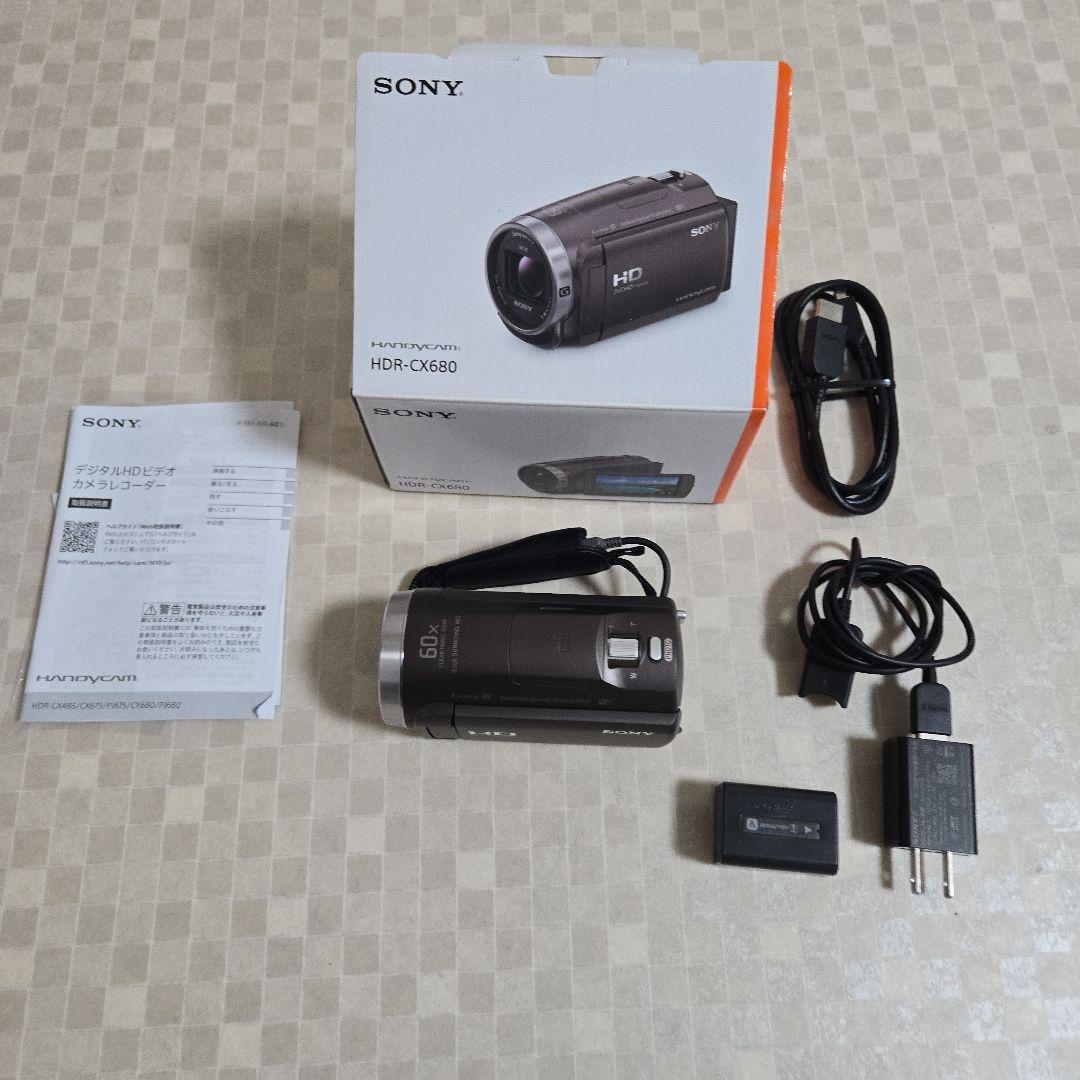 SONY HDR-CX680 デジタルHDビデオカメラレコーダー