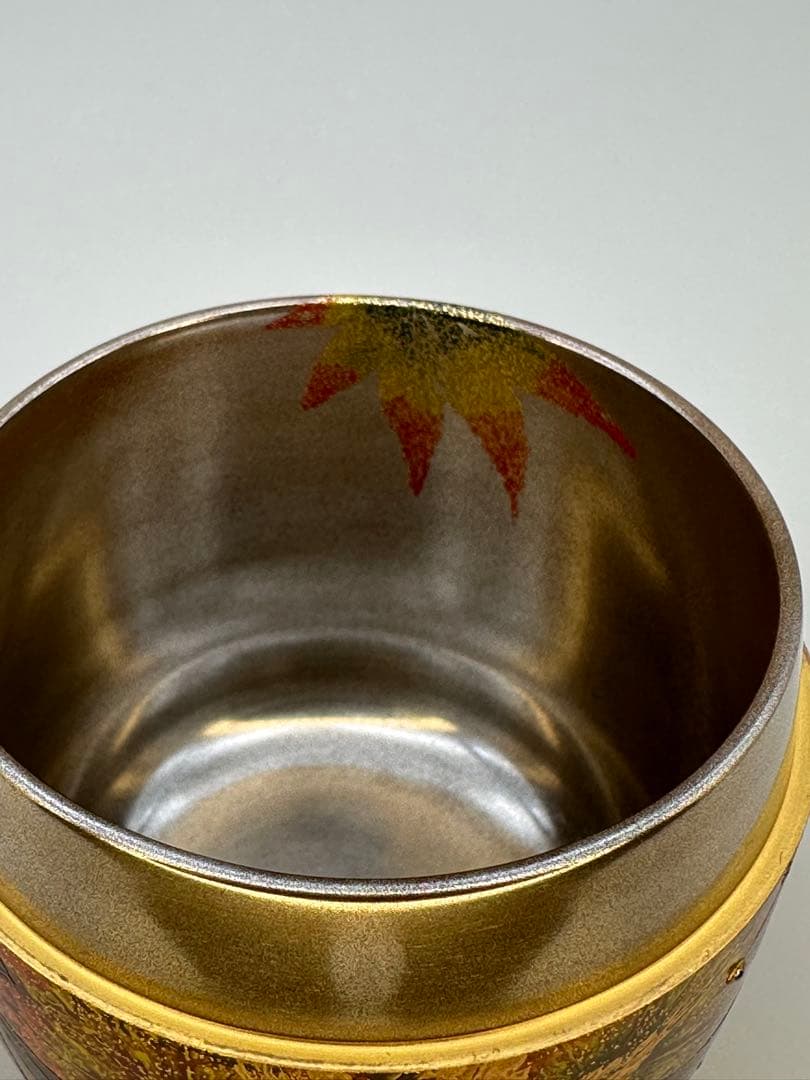 茶道具 棗 井筒鳳斎 龍田川蒔絵