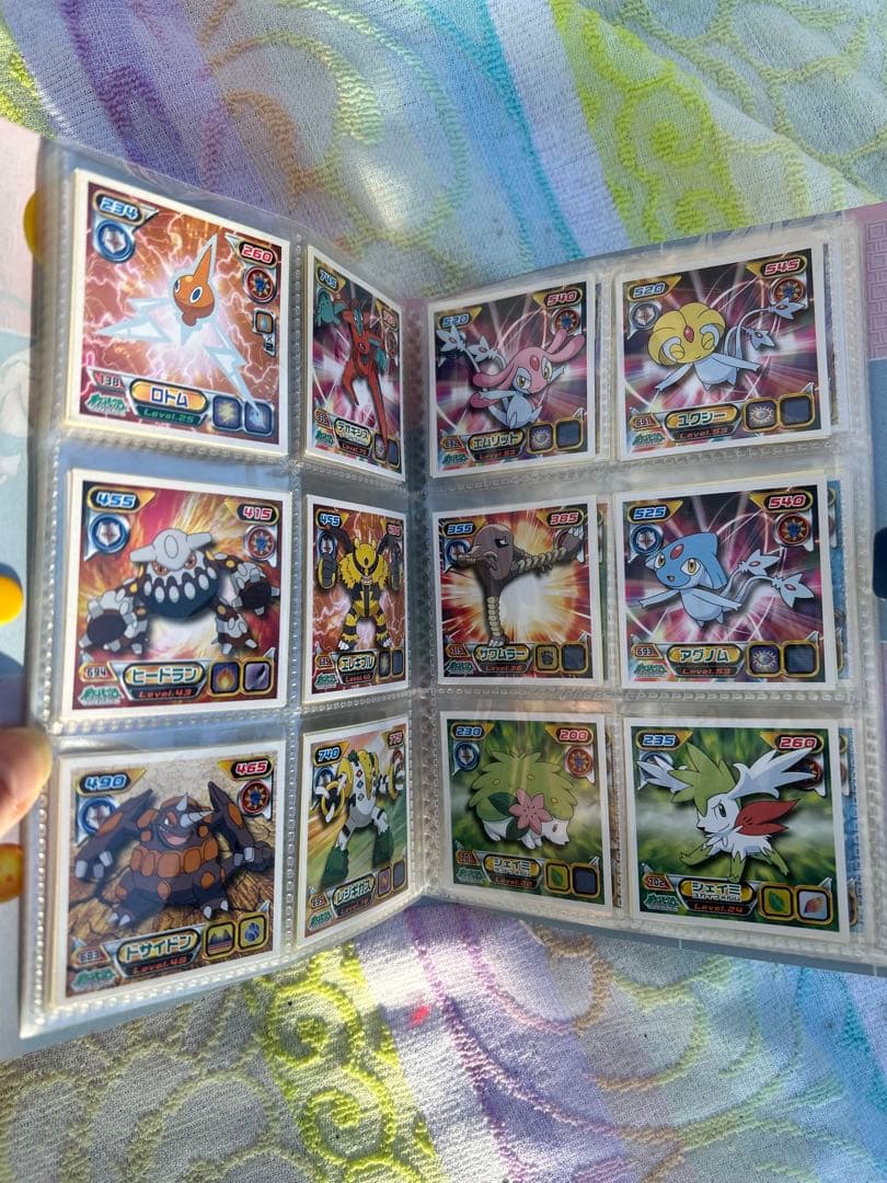 【匿名配送】ドラゴンボール シール列伝　ファイル　シール　ポケモン　シール