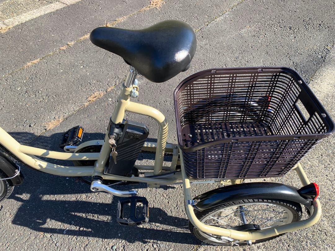 【動作確認済】送料無料ACTIVEPLUS電動アシスト三輪自転車20-16インチ