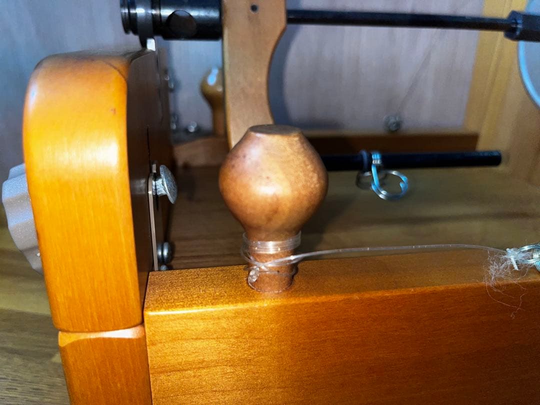 アシュフォード電動スピナー（糸紡ぎ機）