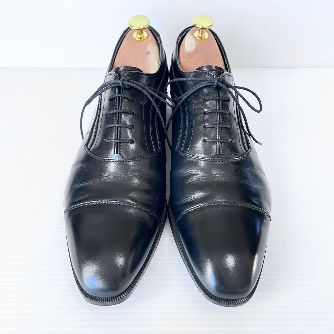 美品✨ REGAL リーガル ストレートチップ 黒 25cm 21AL