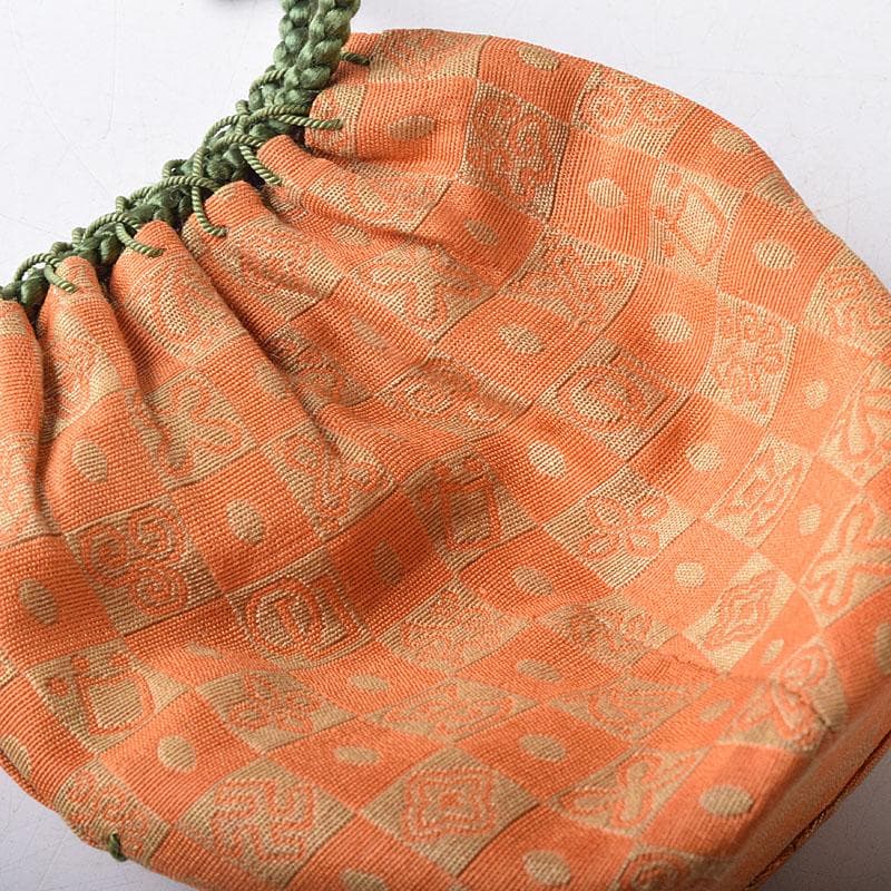 茶道具 京焼 平安 森岡嘉祥造 高取釉 茶入 仕覆付 共箱 V 7682 - メルカリ