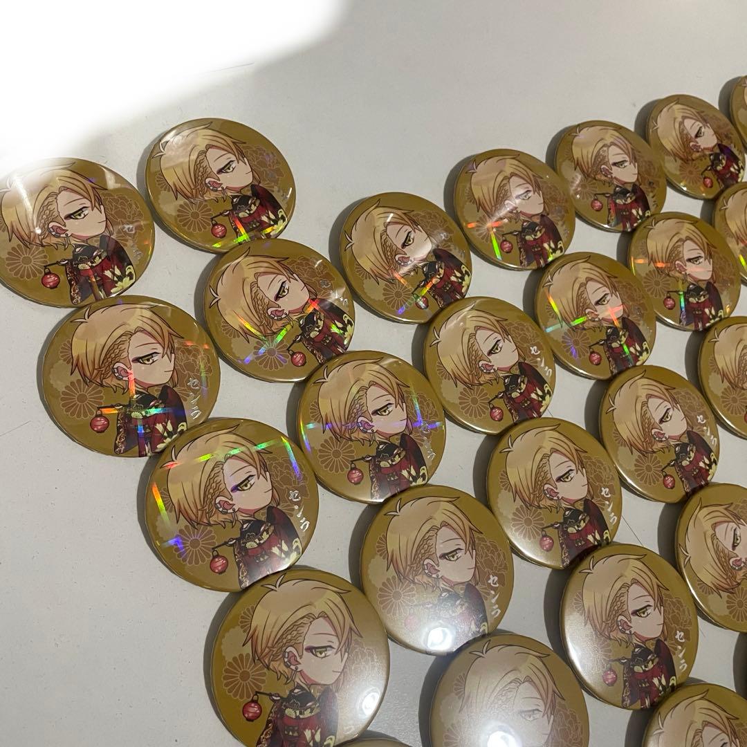 浦島坂田船 センラ 花魁 缶バッチ 春ツ ホロ ノーマル