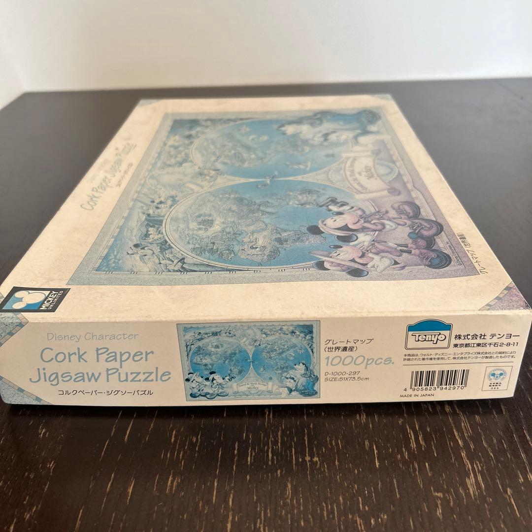 ディズニーパズル コルクペーパージクソーパズル グレートマップ(世界