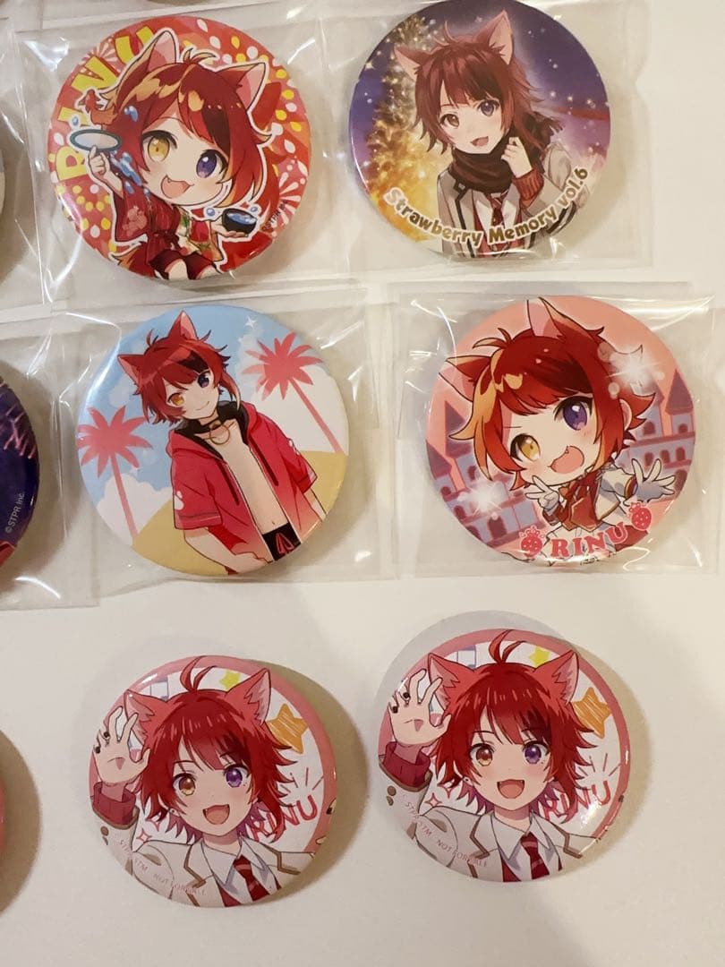 すとぷり　莉犬　缶バッジ