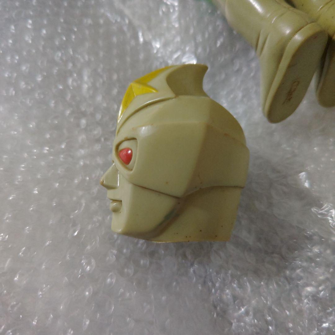 ブルマァク　ミラーマン　ジャイアント　面取れ　ソフビ　38cm　現状品