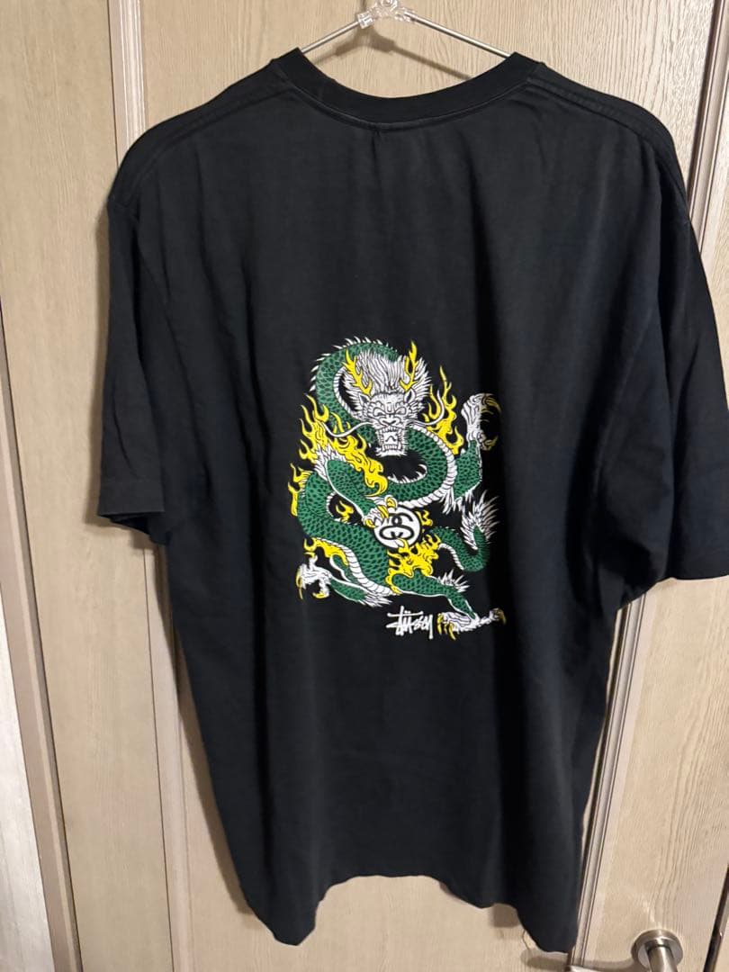 Stussy 90s 紺タグ コレクション USA製 筆記体ドラゴンL