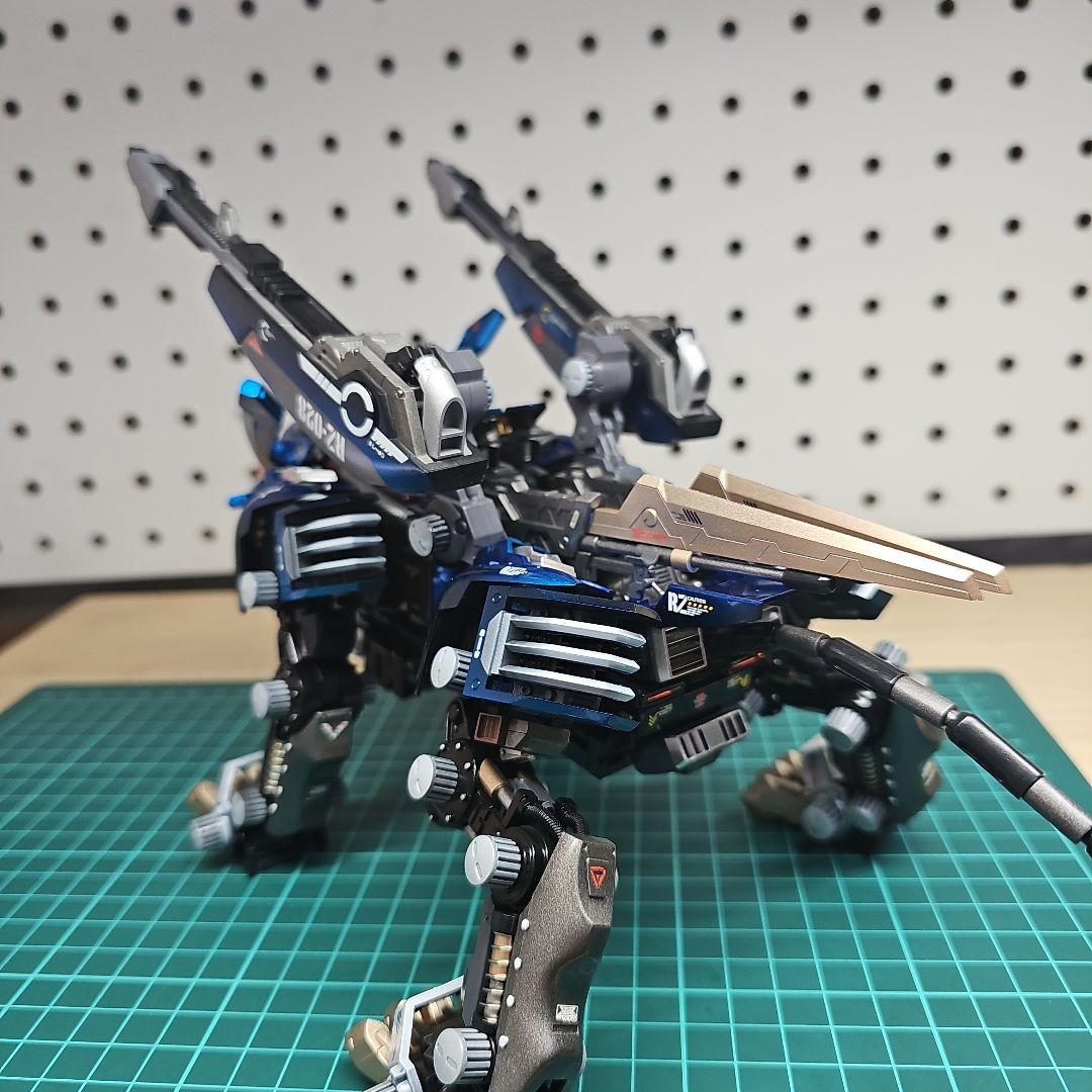 コトブキヤHMM ゾイドブレードライガー改造機全塗装