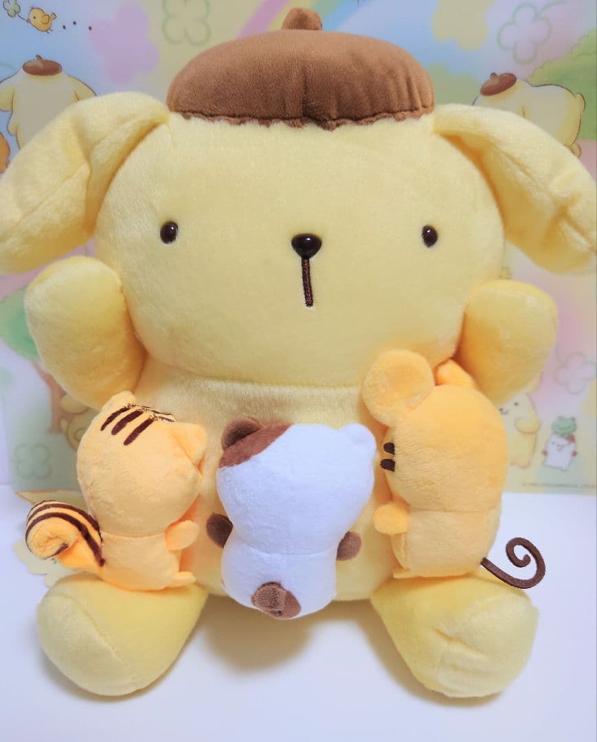 ポムポムプリン　ぬいぐるみ
