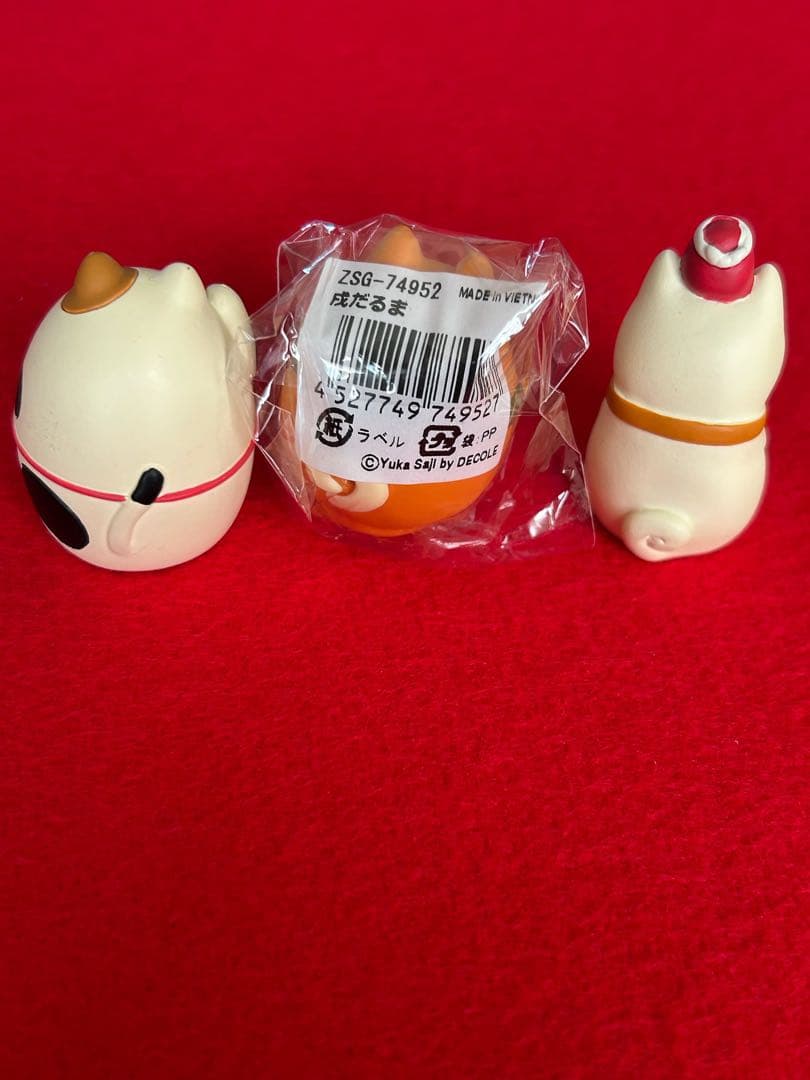 コンコンブル　DECOLE フィギュア　お正月　お気楽わんこ　戌だるま　3種類