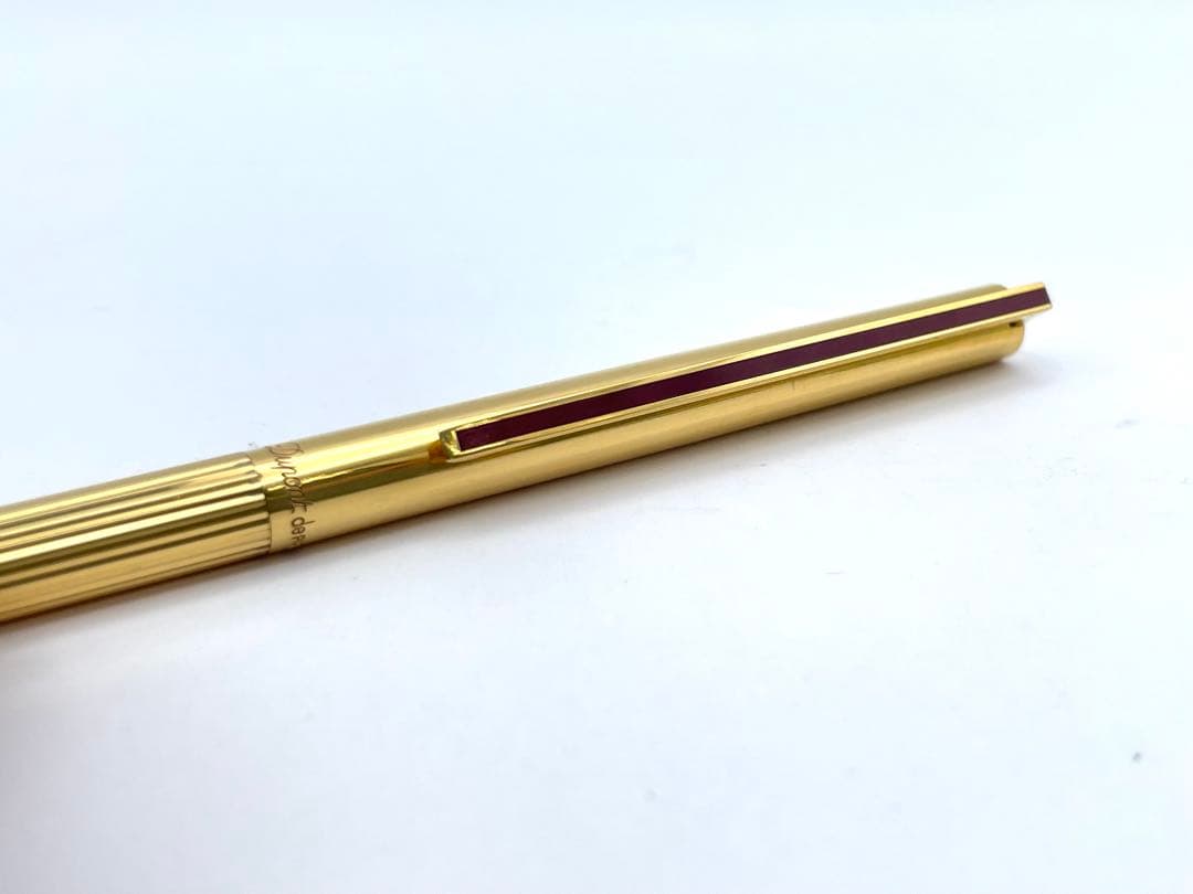 【S】STデュポン ボールペン 925 銀製 フランス製1980年代