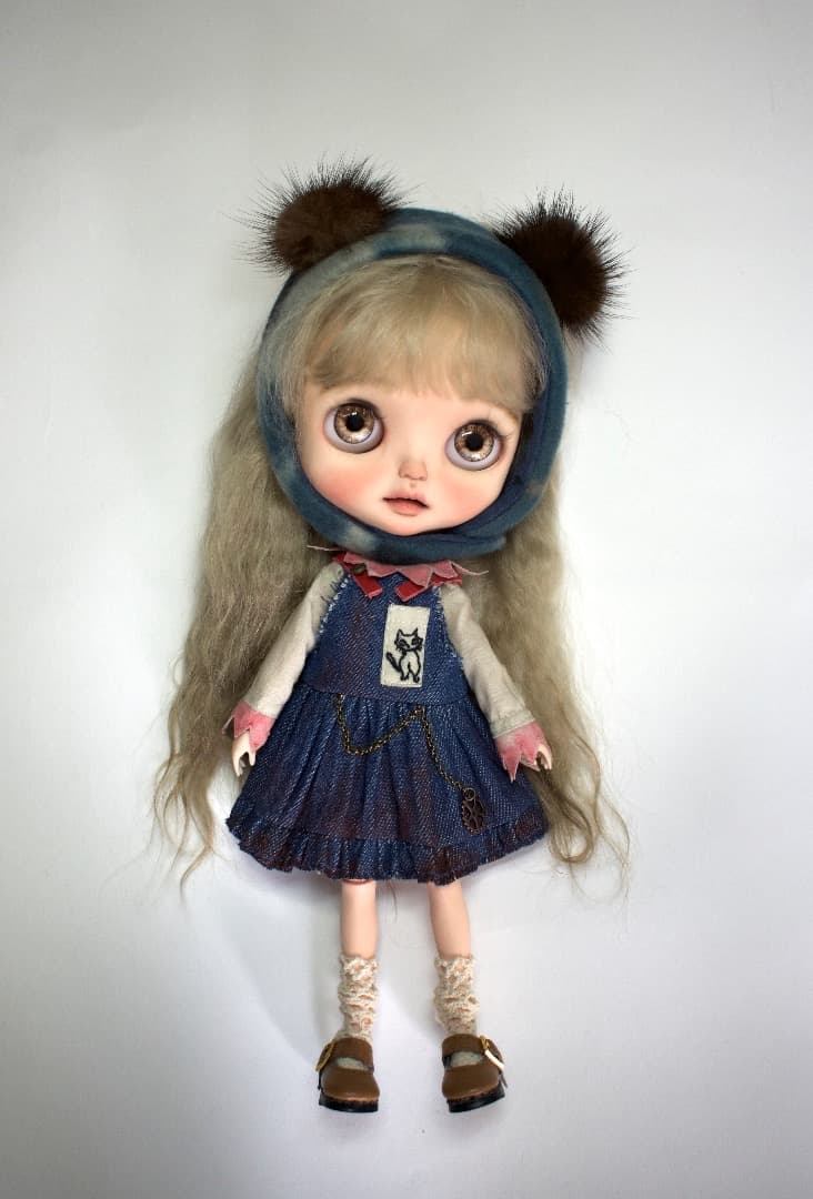 ❤️ブライスアウトフィット❤️4点 帽子付きお洋服セット ❤️ブライスアウトフィット❤️4点 お花の帽子付き可愛いお洋服セット