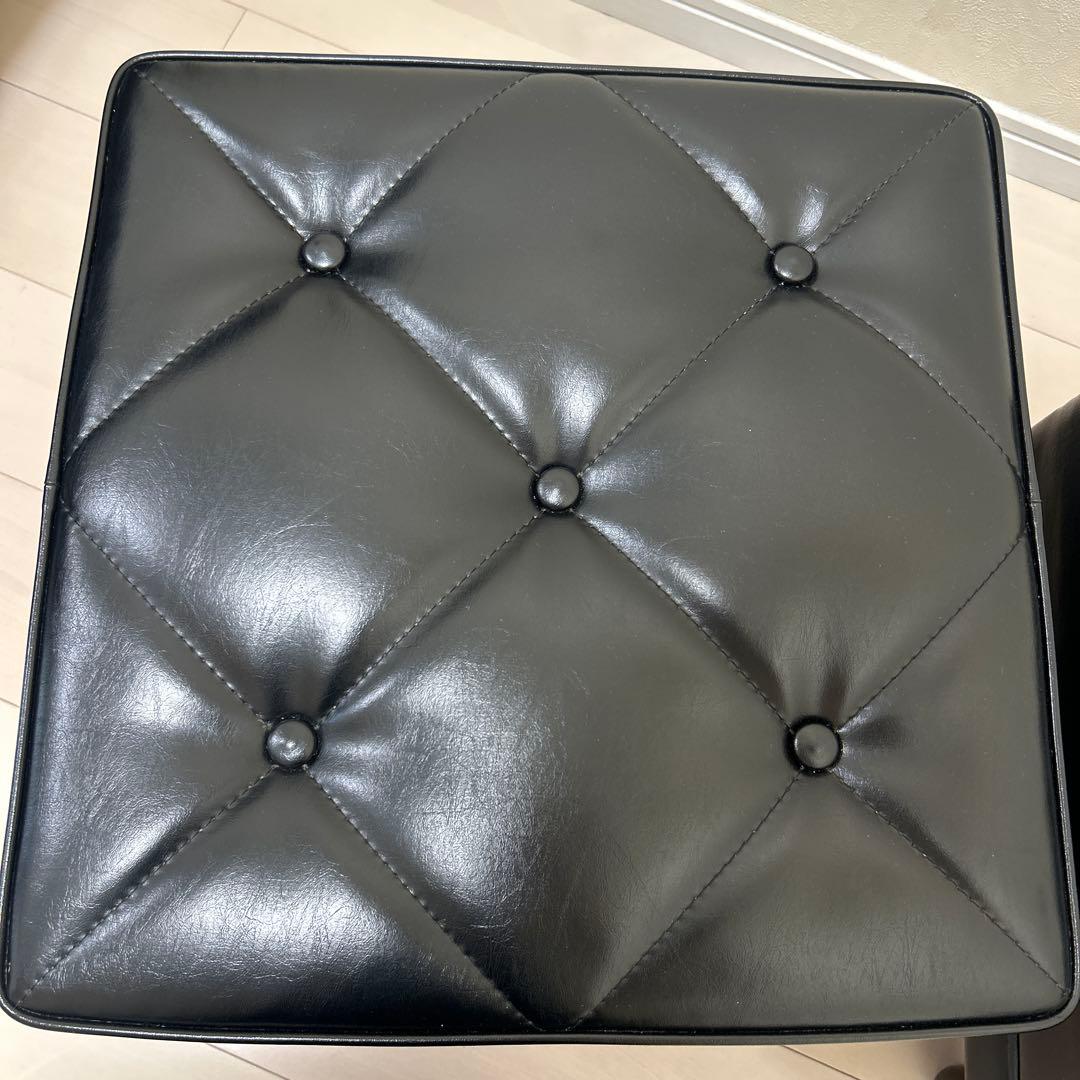 カリモク　60 オットマン ブラック　2個セット ※3月28日(金)に発送します