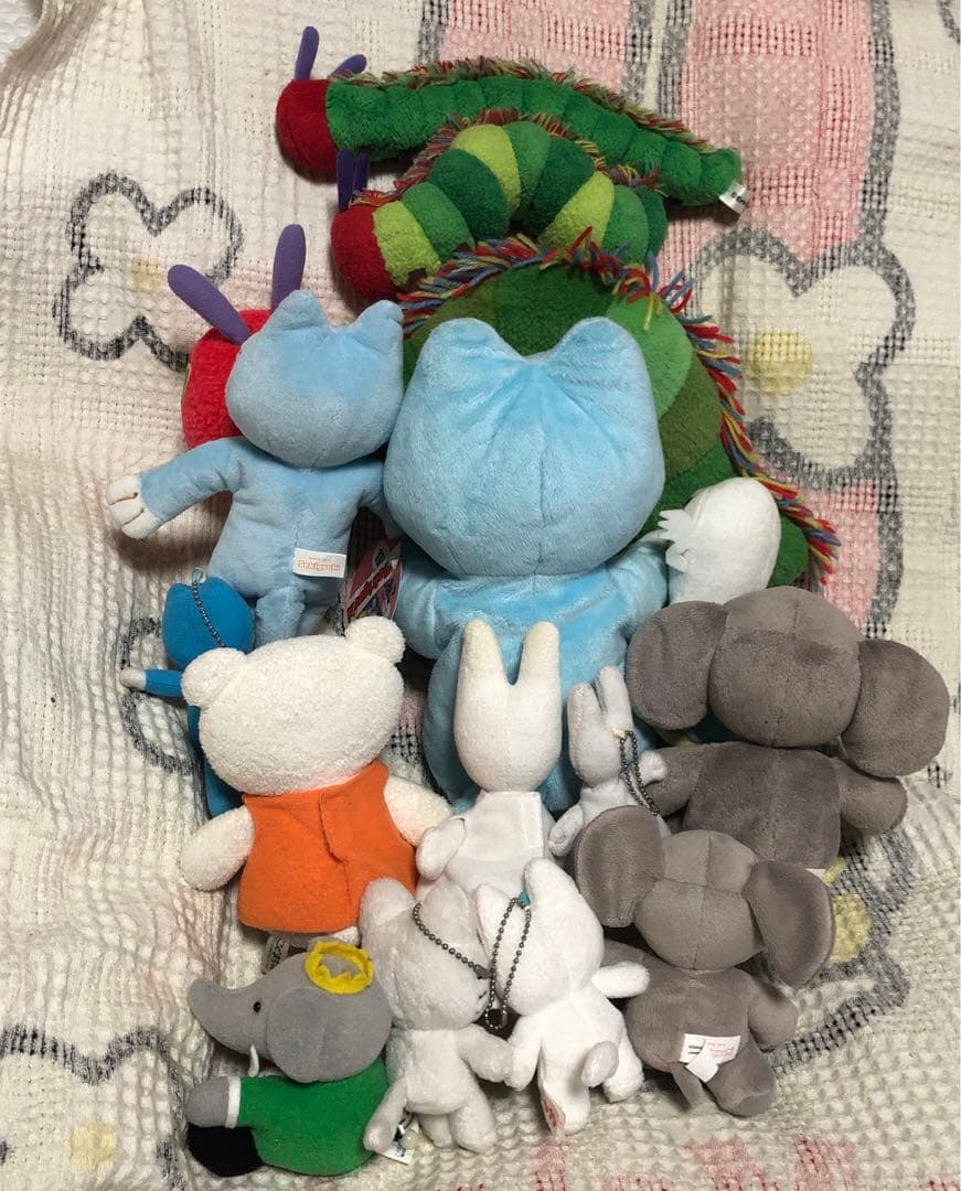 セキグチ製＆サンアロー他　絵本　ぬいぐるみ　15こセット　中古品　バラ売り不可