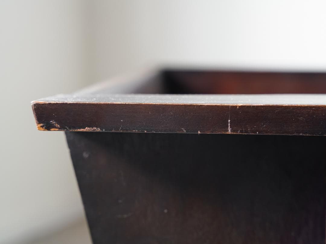 古道具 アンティーク マガジン/レコードラック 収納 ジャパニーズモダン