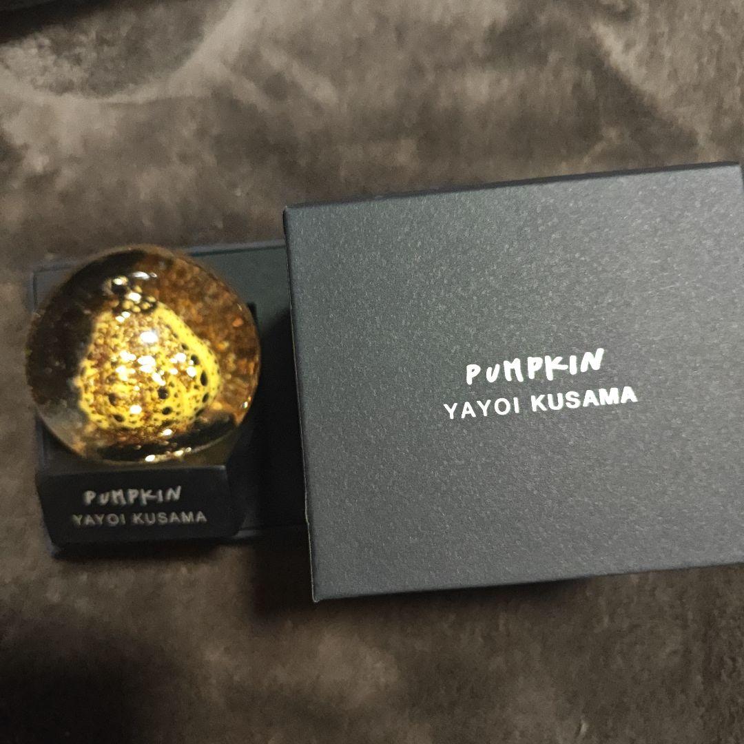 専用 草間彌生 スノードーム かぼちゃ/ 直島 限定 オブジェ レッド