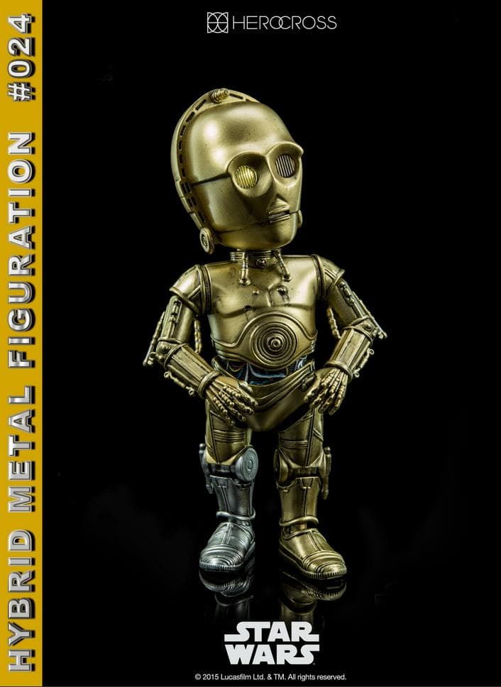 【HEROCROSS】スターウォーズ R2-D2 ＆ C-3PO HMF#024