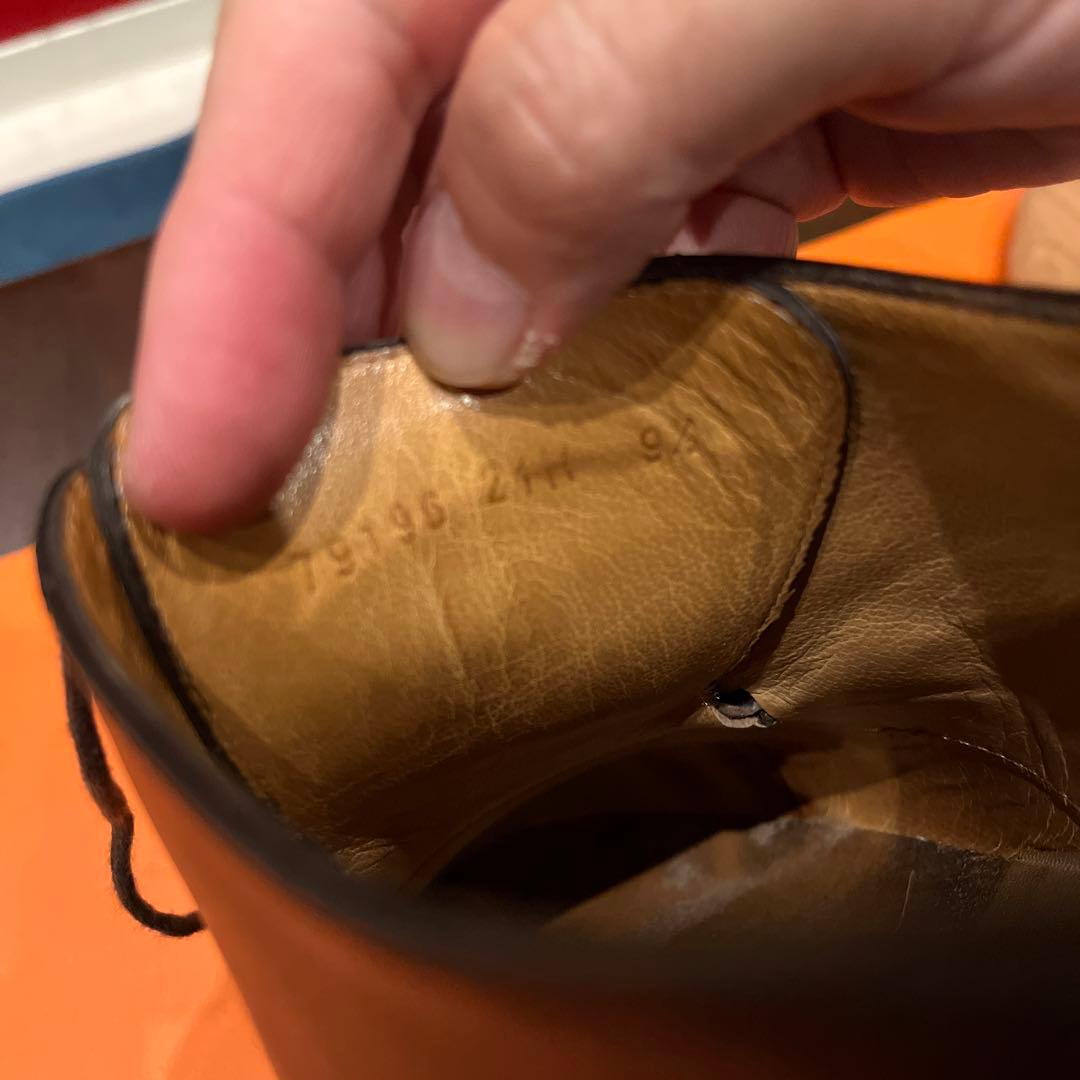 パラブーツ Uチップ シャンボード ダークブラウン UK9.5 paraboot