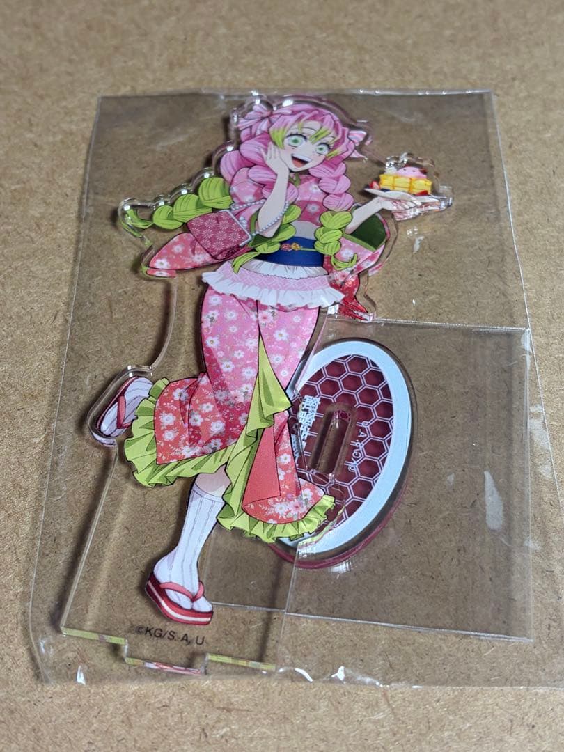 鬼滅の刃 ナンジャタウン いこいの里巡り アクリルスタンド 甘露寺蜜璃 鬼滅の刃 ナンジャタウン いこいの里巡り 甘露寺蜜璃 S賞 アクリル