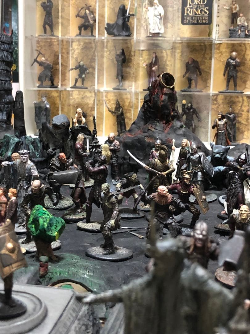 ロードオブザリング ステージジオラマ　ディアゴスティーニ 3セット120体