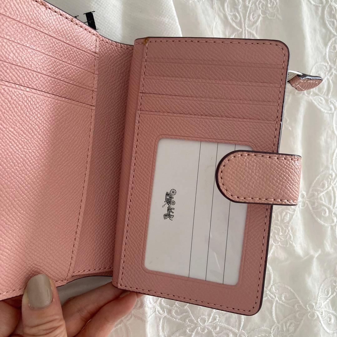 （専用出品）　COACH　コーチ　二つ折り　財布 保存袋付き