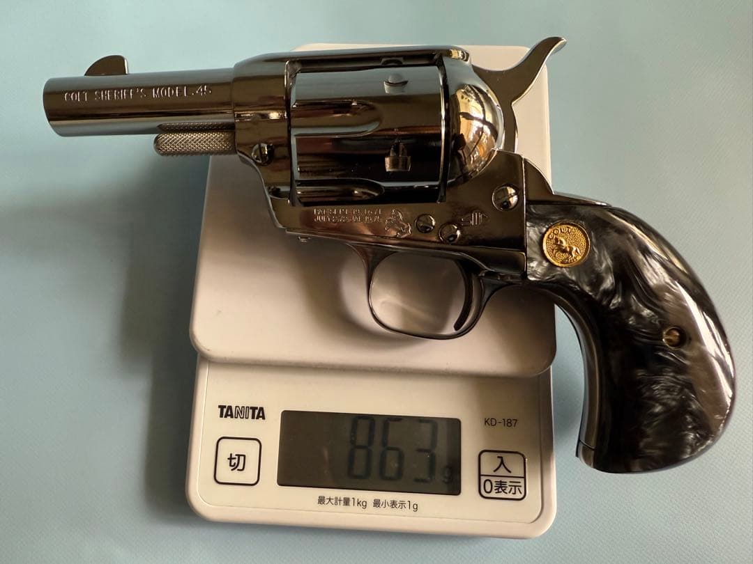 CAW製　コルトS.A.Aシェリフス　ラウンドグリップ　モデルガン