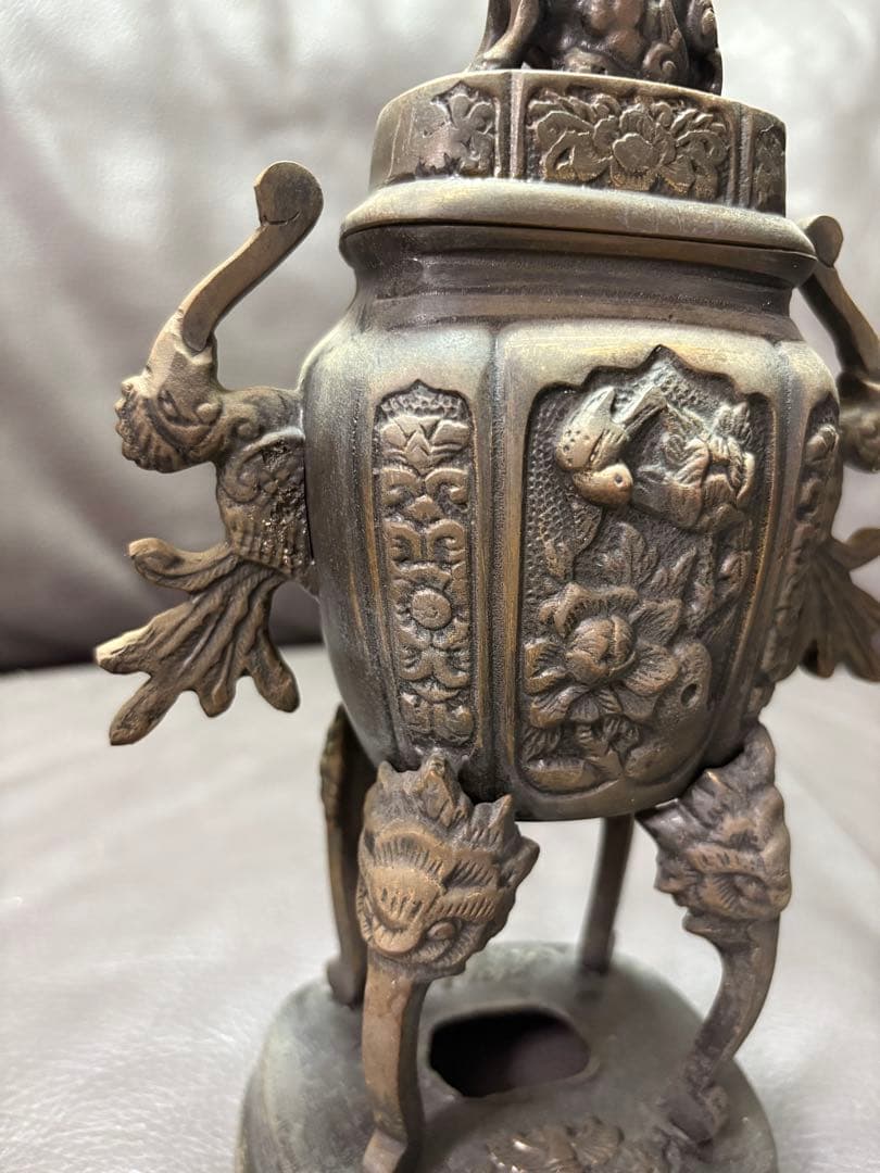 獅子香炉 置物｜獅子 香炉 置物