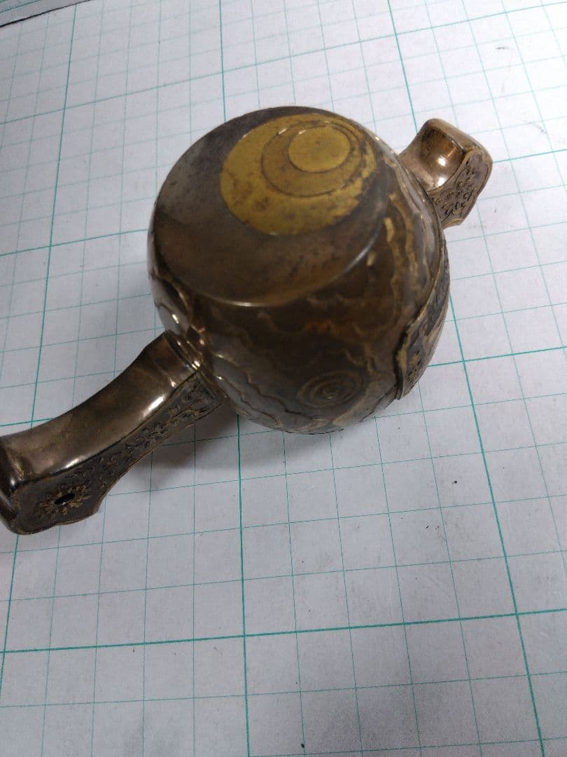 【銀製 76.4g】買取店で銀製鑑定済み、打ち出の小槌 置物 工芸品