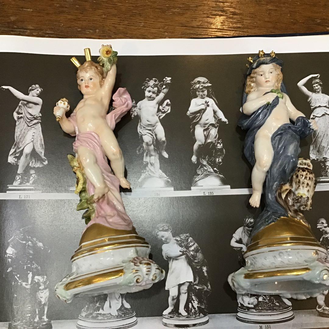 マイセン人形 Night & Day アンティーク - メルカリ