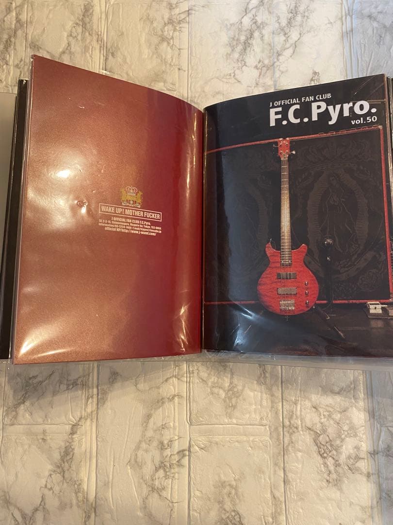 会報ファイル 5冊 会報vol.1-66LUNA SEA J 6と9欠品