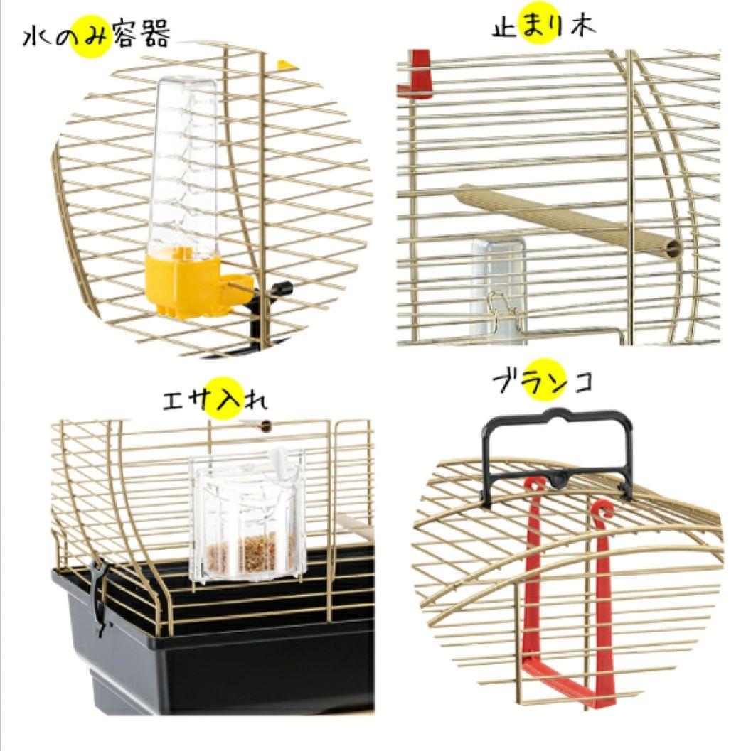 鳥かご 44.5cm x 25cm ヨーロッパ 輸入 ケージ