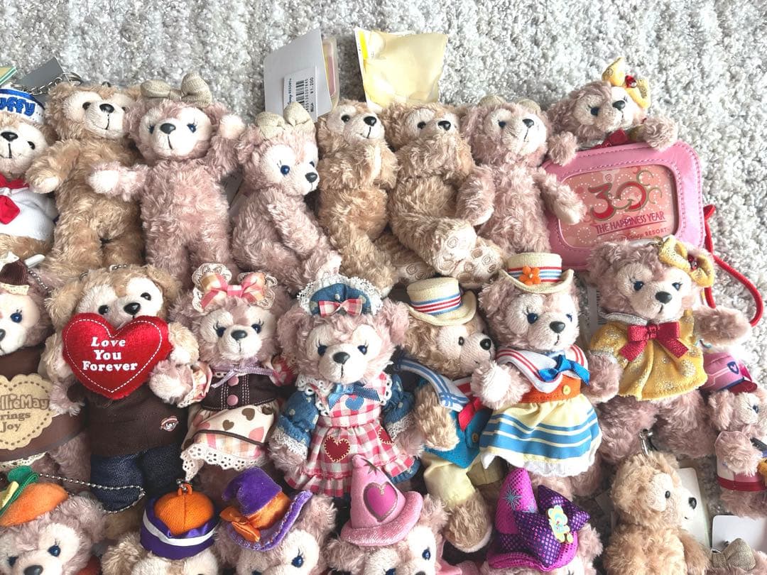 ダッフィー　ぬいぐるみバッジ　まとめ売り