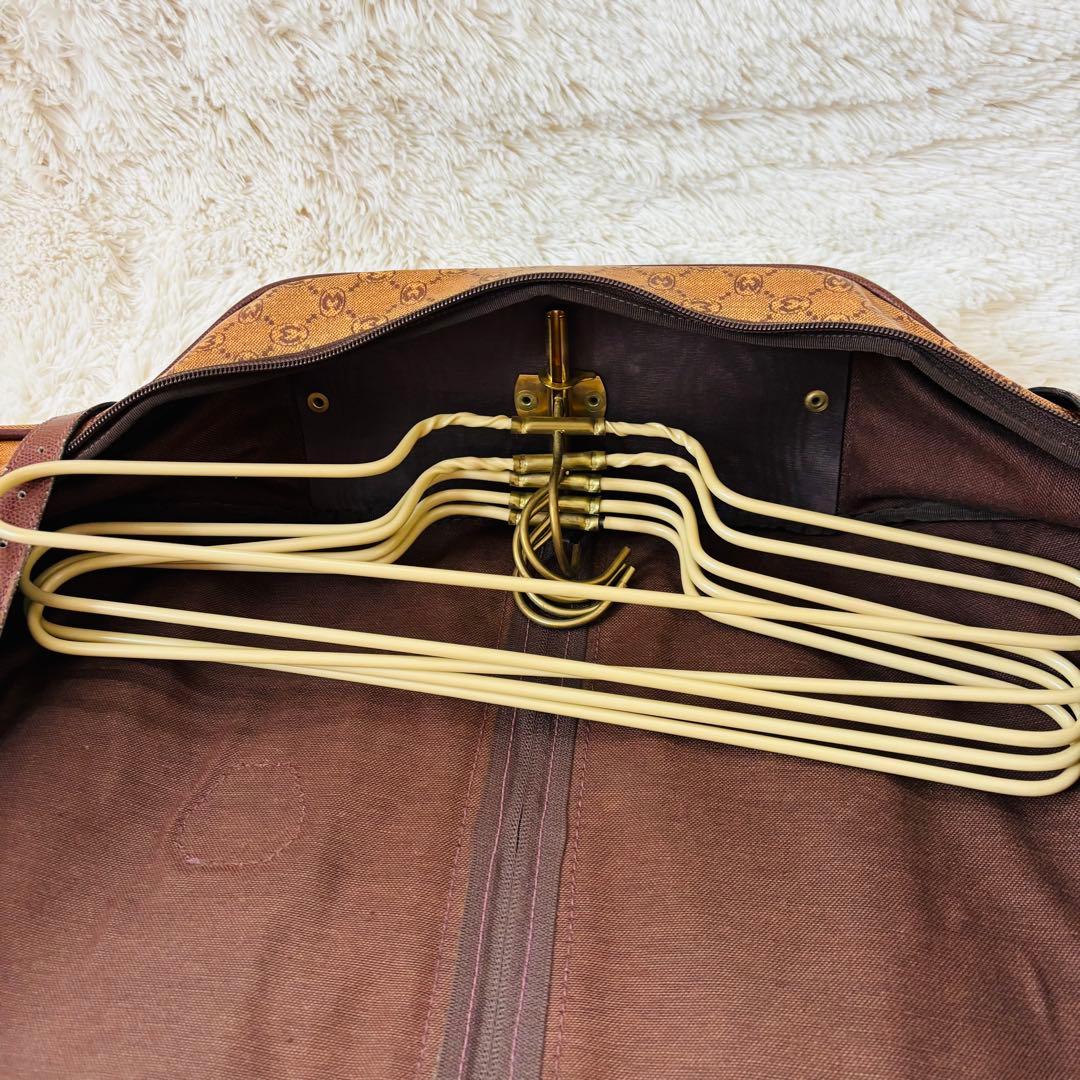 希少 モラビト ガーメントケース 総柄 スーツケース トランク 出張