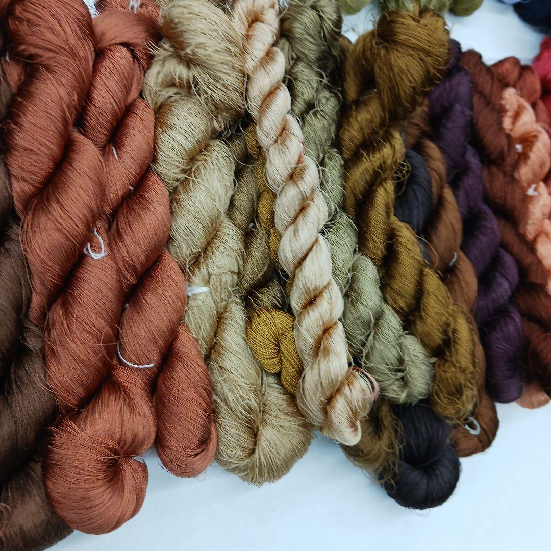 手芸用絹糸少しわけありセット